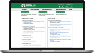 Safety 101 helps any organization organize and proactively manage their workplace safety program to prevent employee injuries