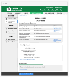 Safety 101 eliminates double data entry on spreadsheets, access databases, sharepoint systems and paper forms.
